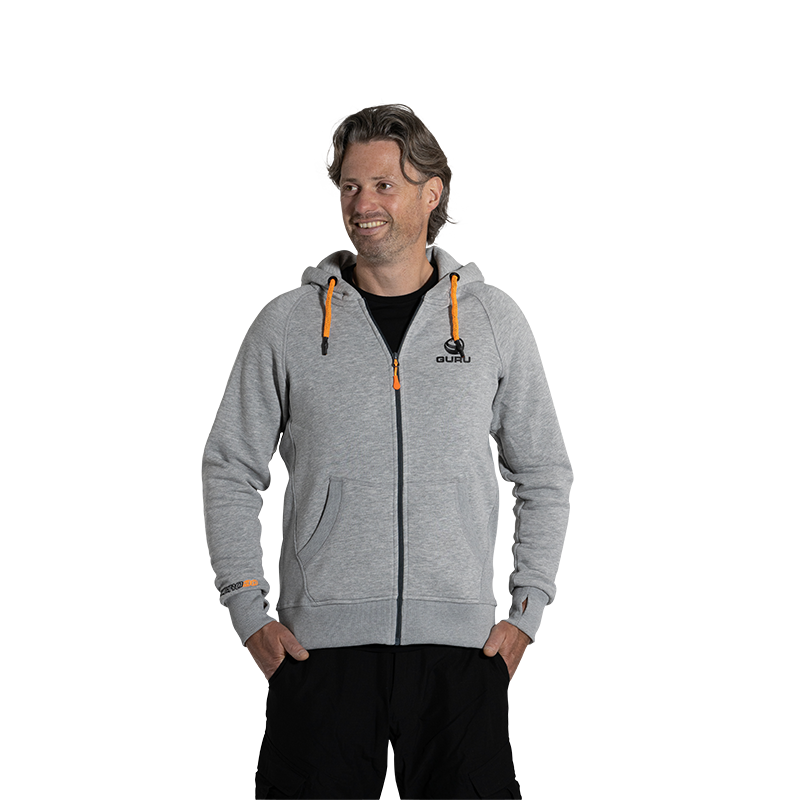 GURU GURU Aventus Hoodie Grey - Parkfield Angling Centre