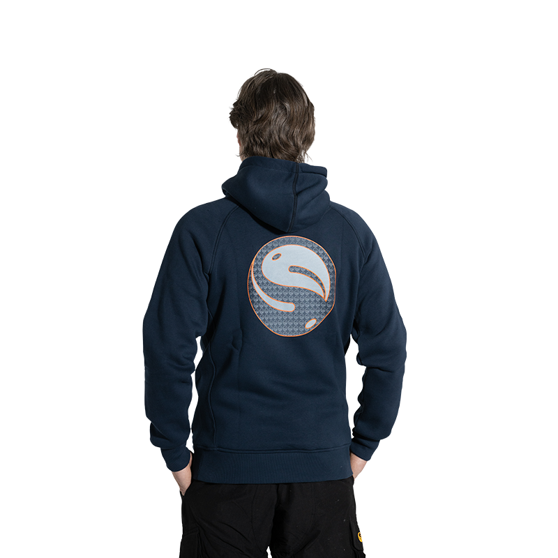 GURU GURU Hoodie Black and Navy - Parkfield Angling Centre