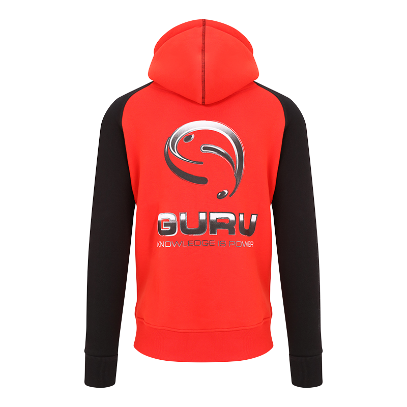 GURU GURU Hoodie Black and Navy - Parkfield Angling Centre