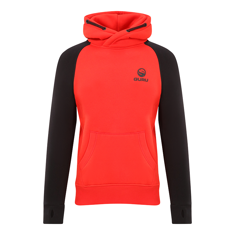 GURU GURU Hoodie Black and Navy - Parkfield Angling Centre