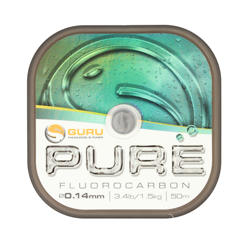 GURU GURU PURE Fluorocarbon Hooklength Material - Parkfield Angling Centre