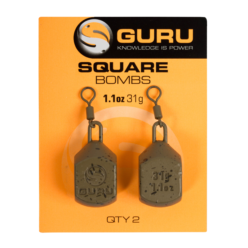 GURU GURU Square Pear Bomb Leads - Parkfield Angling Centre