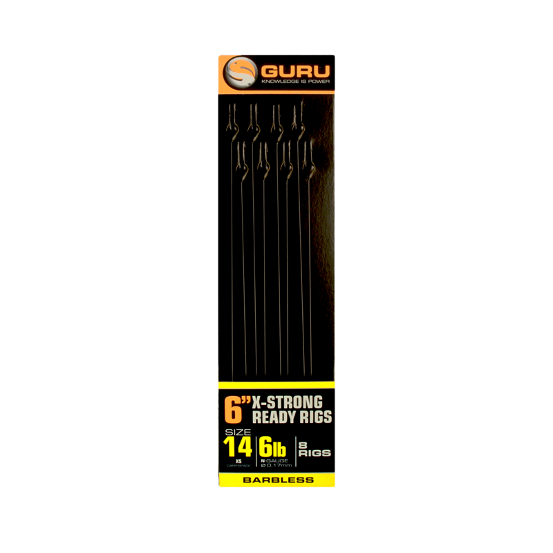 GURU GURU XS Carp Pole Rigs 6" - Parkfield Angling Centre