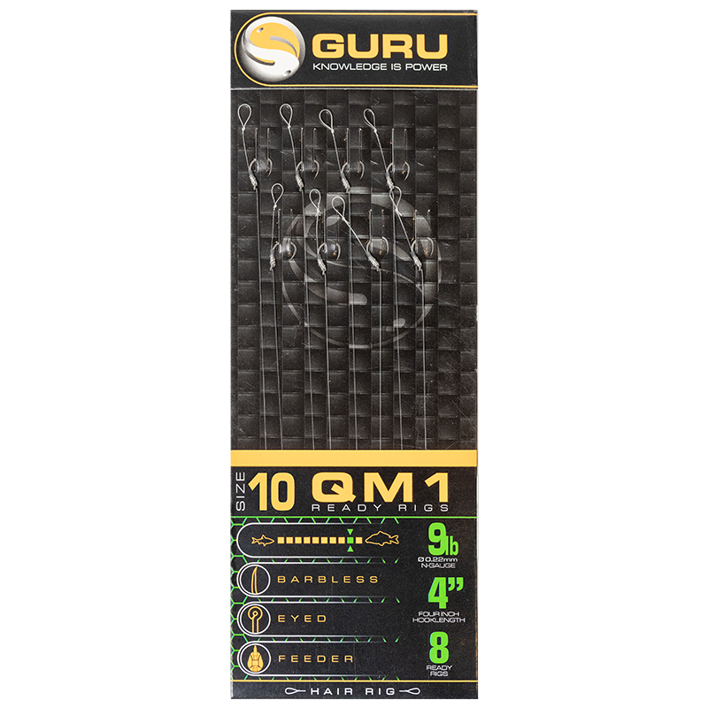 GURU GURU QM1 Standard Hair Rigs - Parkfield Angling Centre