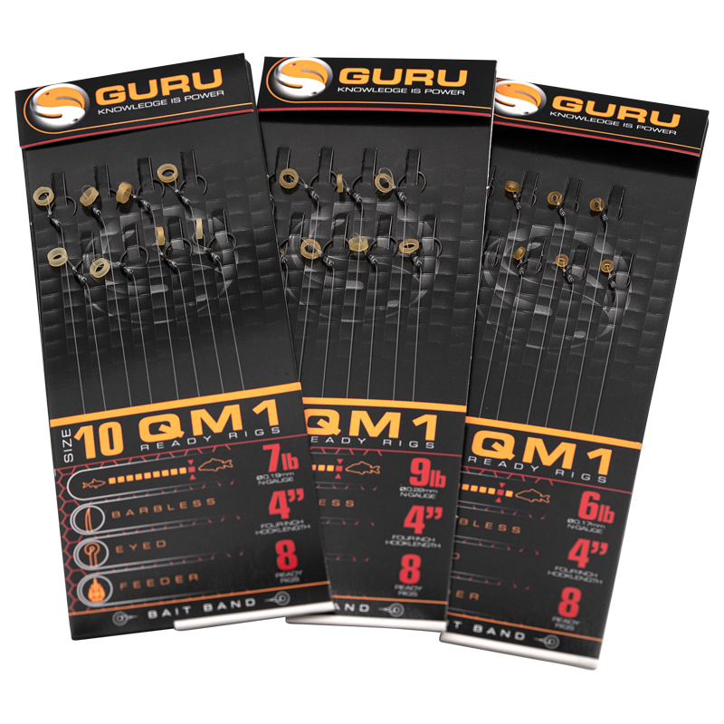 GURU GURU QM1 Bait Band Rigs - Parkfield Angling Centre