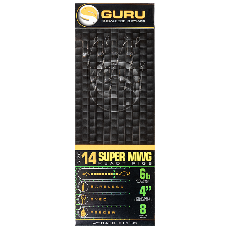GURU GURU SMWG Standard Hair Rigs - Parkfield Angling Centre