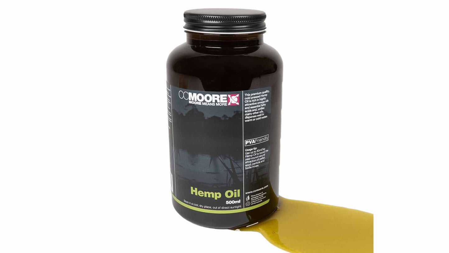 CC MOORE CC MOORE Hemp Oil 500ml - Parkfield Angling Centre