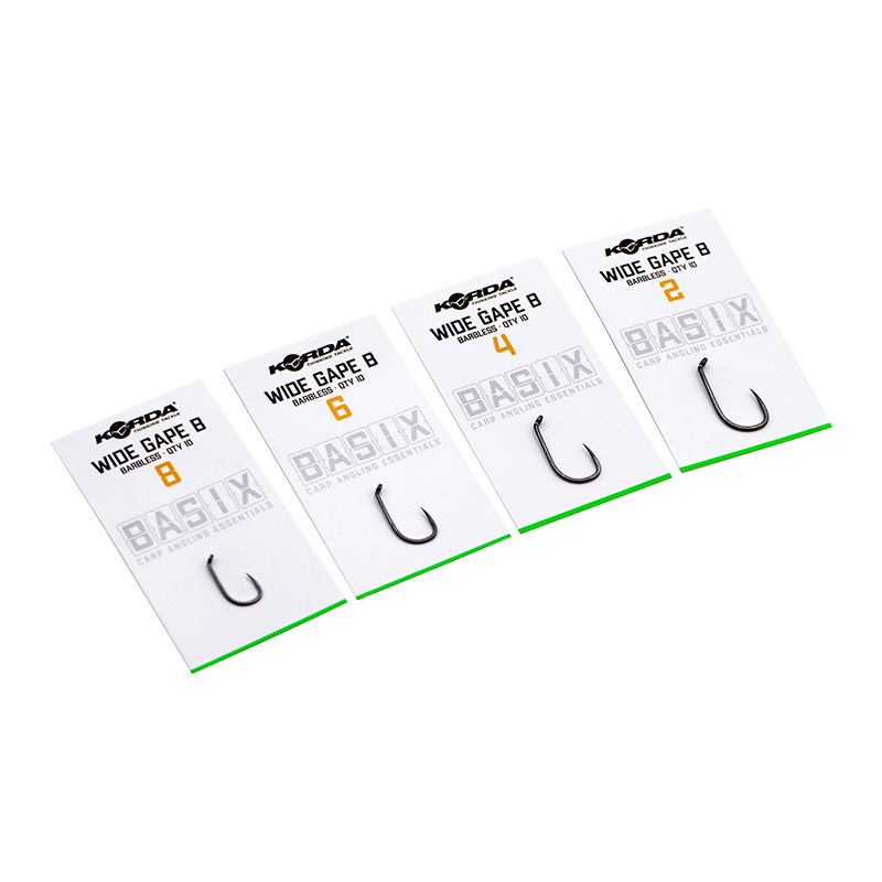 KORDA KORDA Basix Wide Gape Hooks - Parkfield Angling Centre