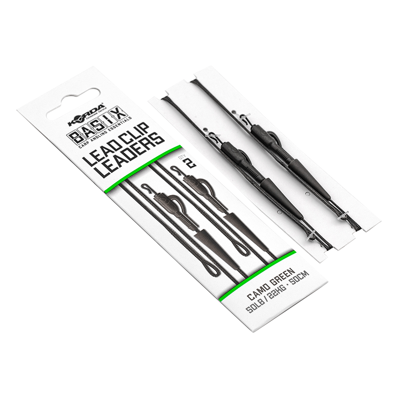 KORDA KORDA Basix Lead Clip Leaders - Parkfield Angling Centre