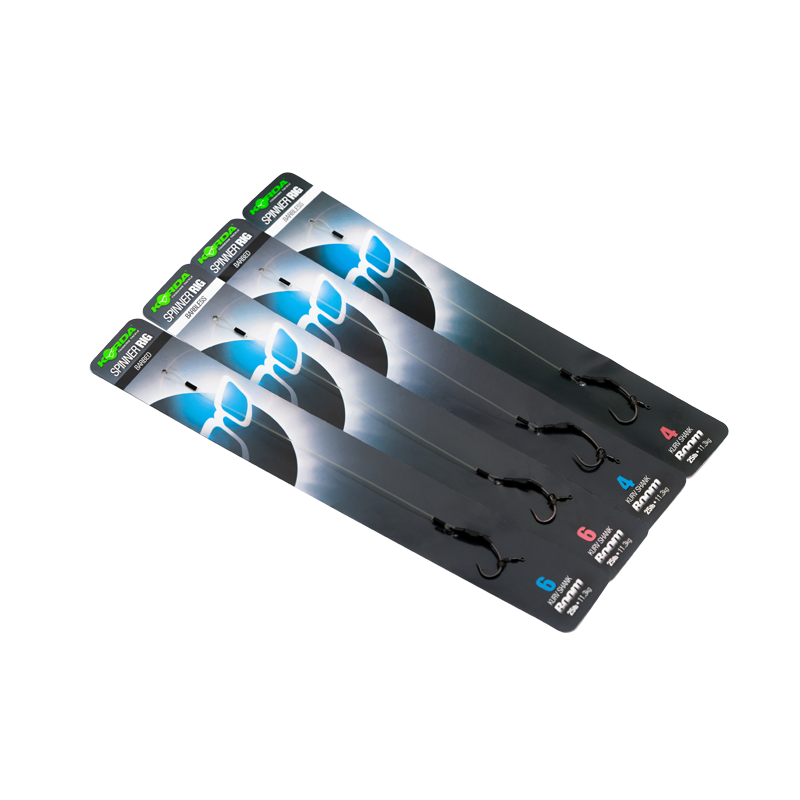 KORDA KORDA Spinner Rigs Korda Spinner Rig BOOM Kurv 4 5in - Parkfield Angling Centre