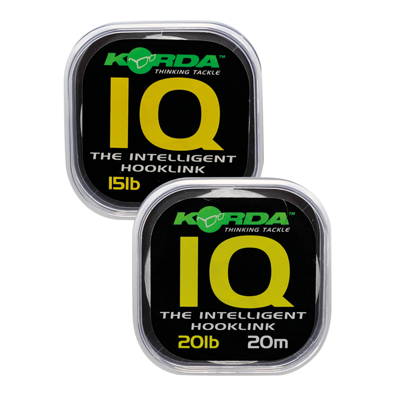KORDA KORDA IQ Fluorocarbon Hooklink 25lb 20m - Parkfield Angling Centre
