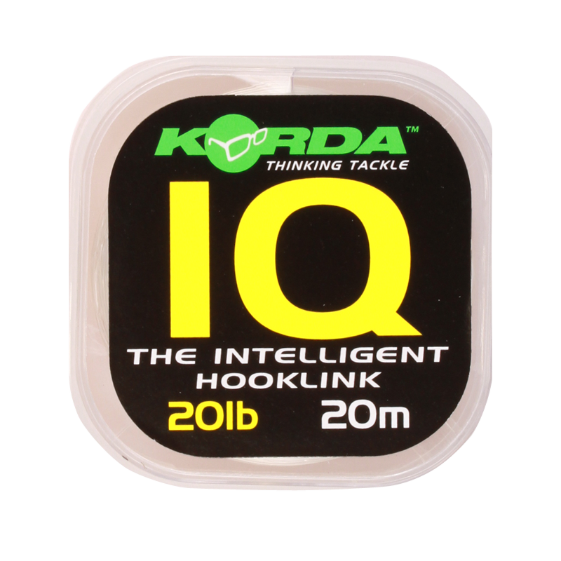 KORDA KORDA IQ Fluorocarbon Hooklink 20lb 20m - Parkfield Angling Centre
