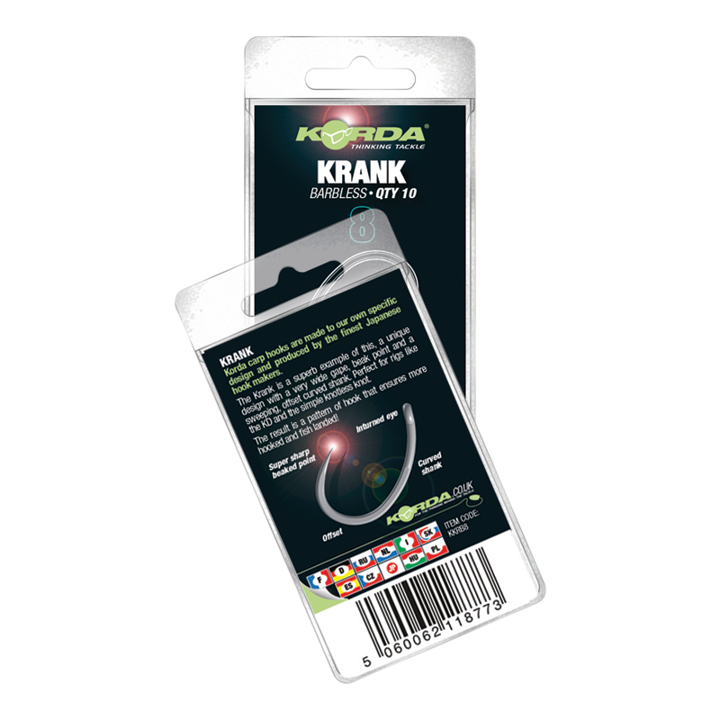KORDA KORDA Krank and Krank Choddy Hooks - Parkfield Angling Centre