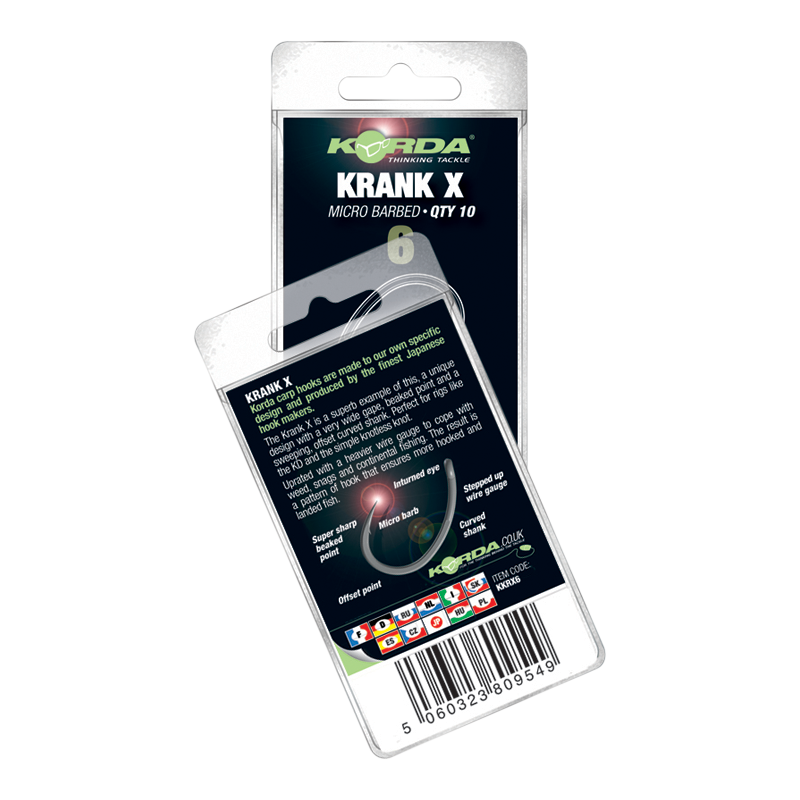 KORDA KORDA Krank and Krank Choddy Hooks - Parkfield Angling Centre