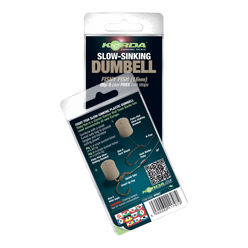KORDA KORDA Slow Sinking Corn - Dumbells - Maize - Parkfield Angling Centre