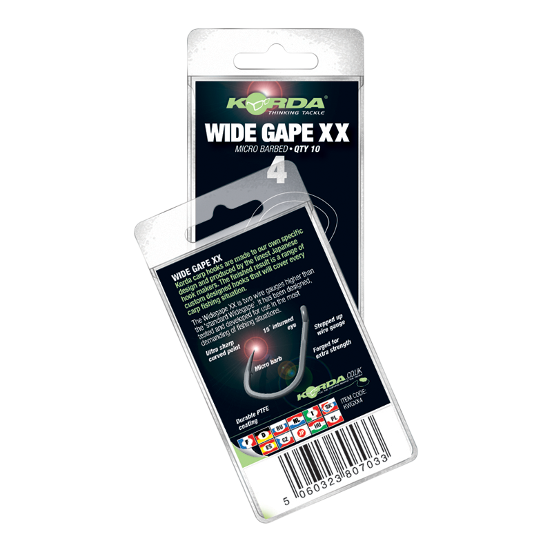 KORDA KORDA Wide Gape Hooks - Parkfield Angling Centre