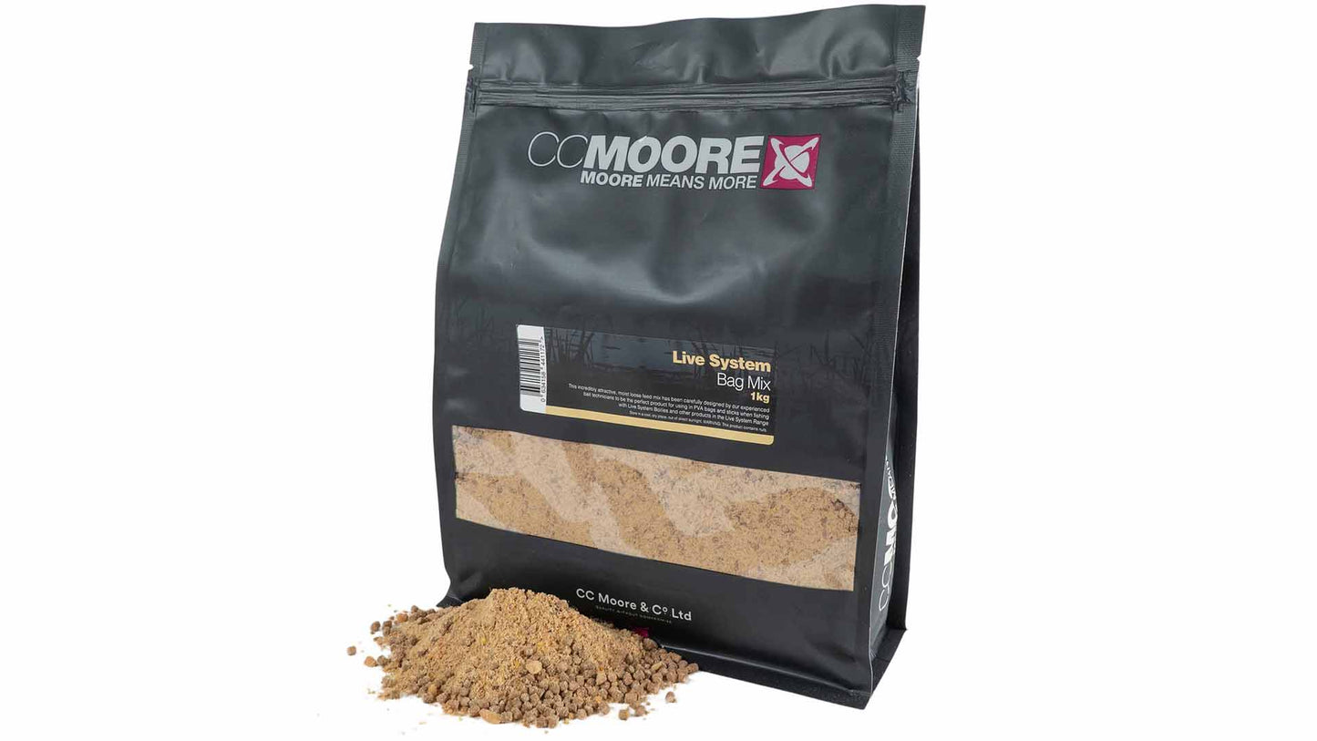 CC MOORE CC MOORE Live System PVA Bag Mix 1kg - Parkfield Angling Centre