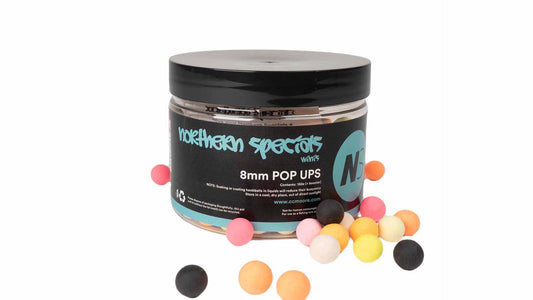 CC MOORE CC MOORE Northern Specials Pop Ups + Wafters CC MOORE NS1 Minis 8mm Pop Ups (150) 1 pot - Parkfield Angling Centre