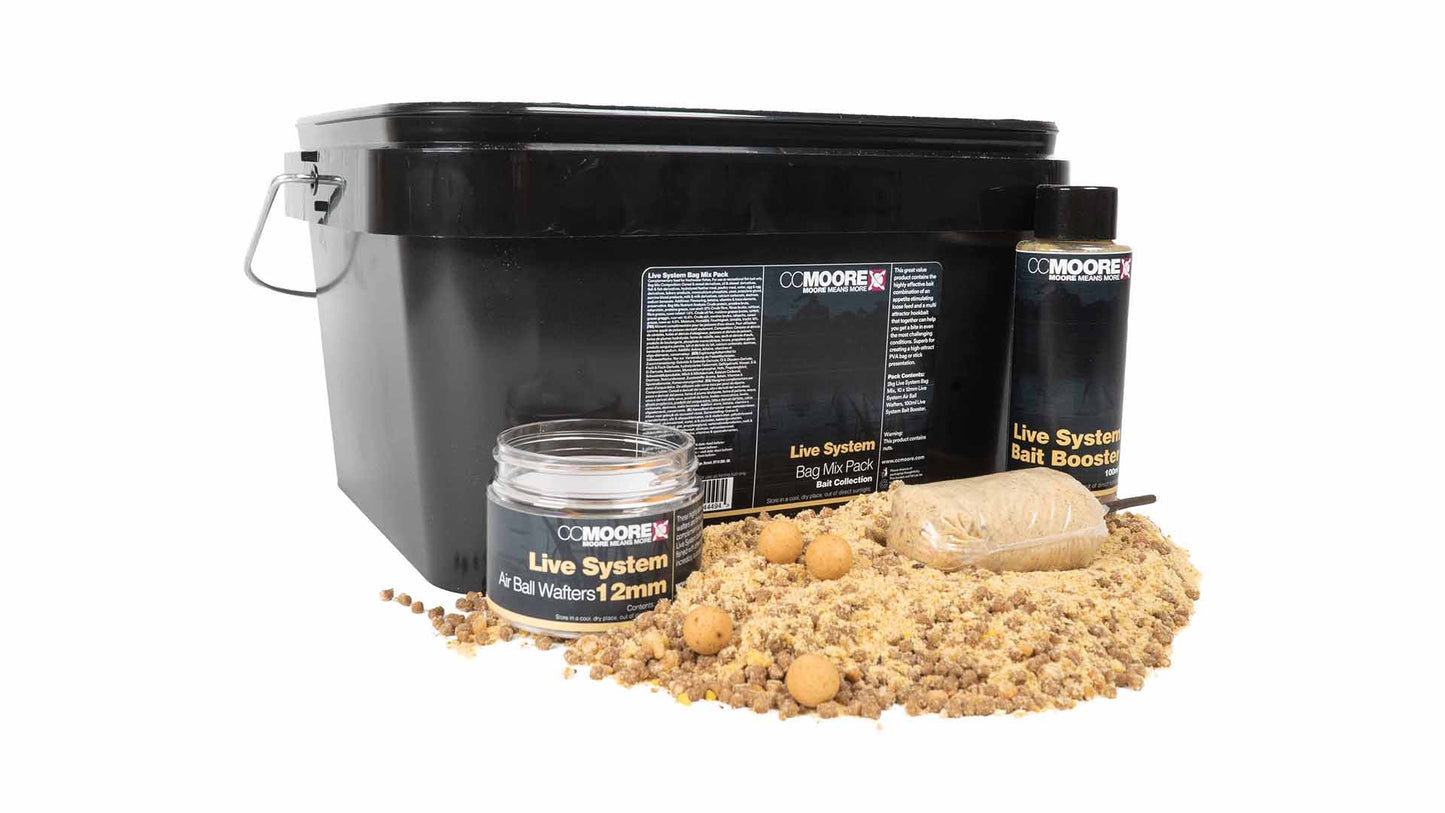 CC MOORE CC MOORE Live System PVA Bag Mix Pack Bucket - Parkfield Angling Centre
