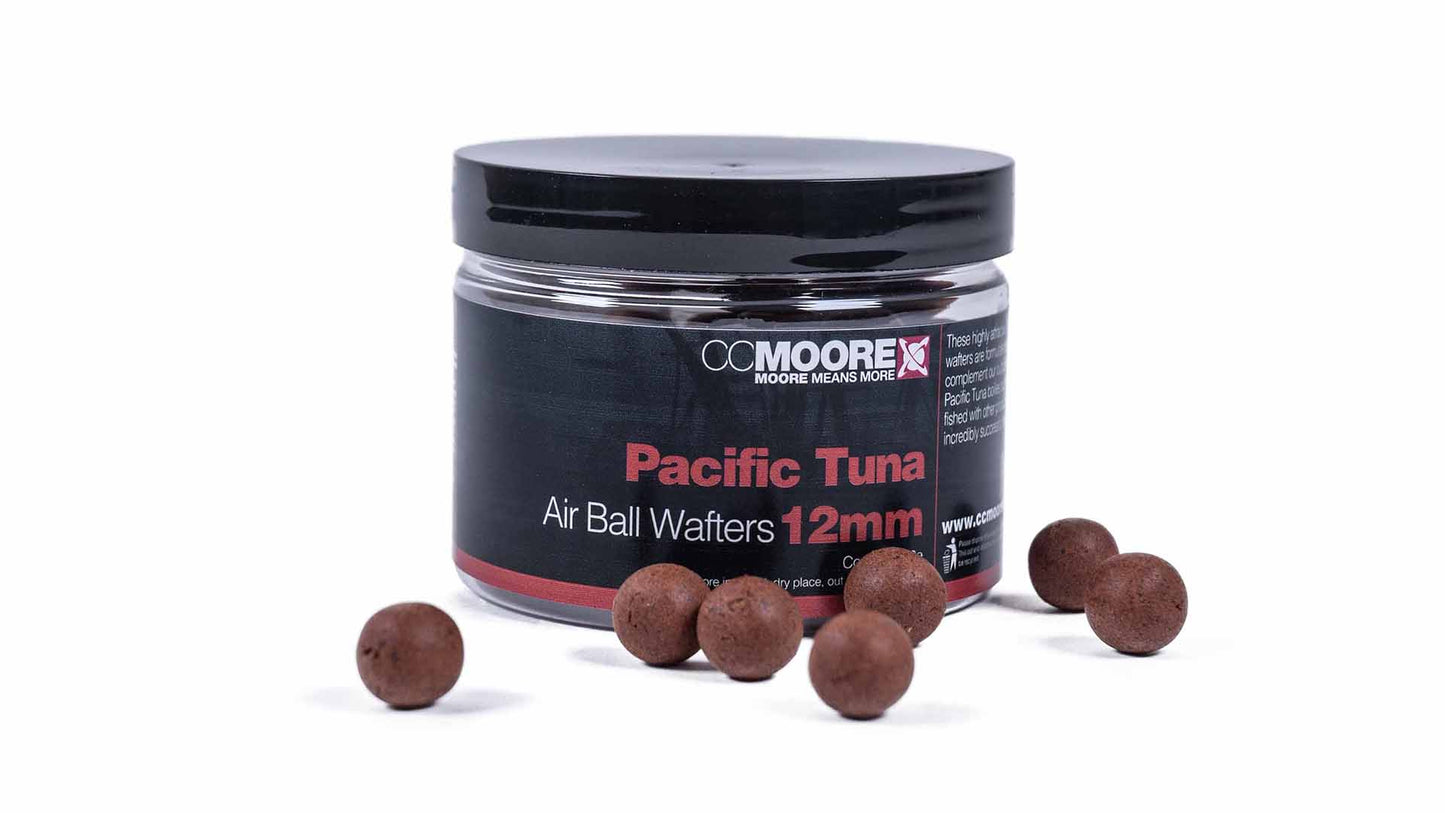 CC MOORE CC MOORE Pacific Tuna Air Ball Wafter CC MOORE Pacific Tuna Air Ball Wafters 12mm 1 pot - Parkfield Angling Centre