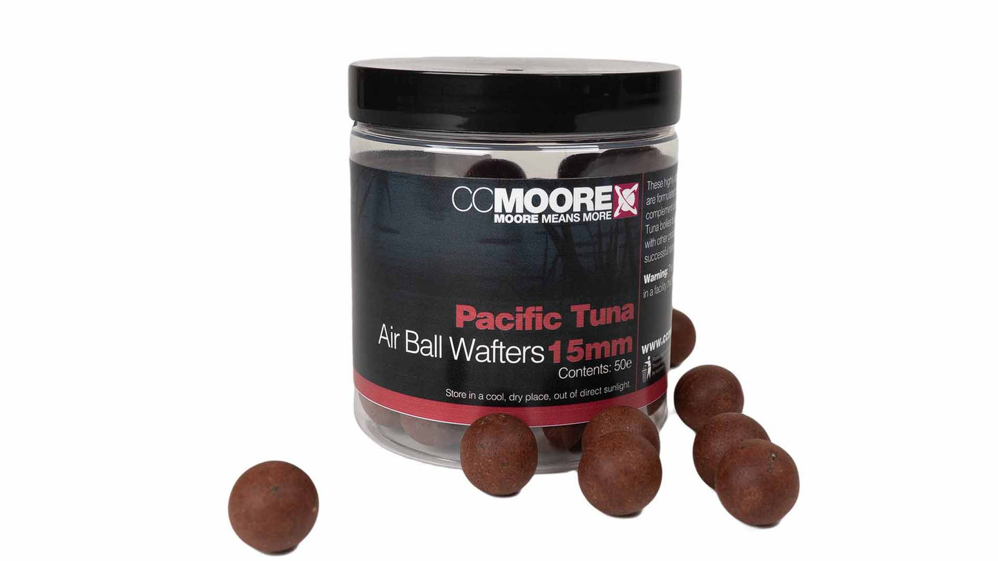 CC MOORE CC MOORE Pacific Tuna Air Ball Wafter CC MOORE Pacific Tuna Air Ball Wafters 15mm 1 pot - Parkfield Angling Centre