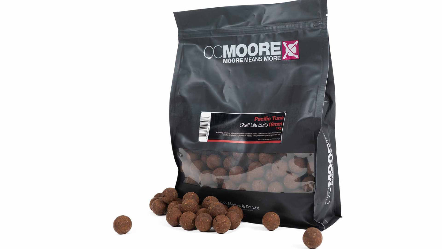 CC MOORE CC MOORE Pacific Tuna Shelf Life CC MOORE Pacific Tuna Shelf Life 18mm 1kg - Parkfield Angling Centre