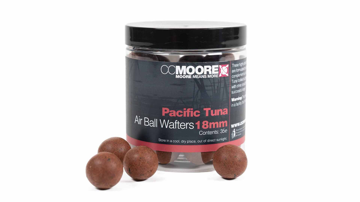 CC MOORE CC MOORE Pacific Tuna Air Ball Wafter CC MOORE Pacific Tuna Air Ball Wafters 18mm 1 pot - Parkfield Angling Centre