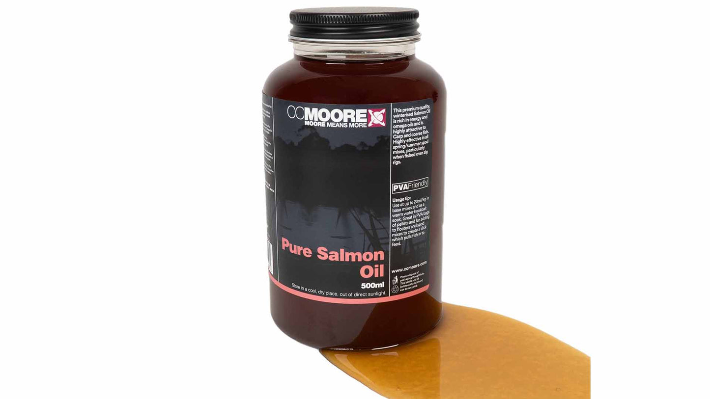 CC MOORE CC MOORE Pure Salmon Oil 500ml - Parkfield Angling Centre