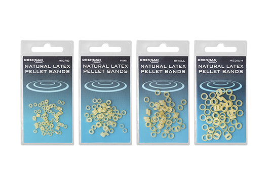 DRENNAN DRENNAN Nat Latex Pellet Bands  - Parkfield Angling Centre