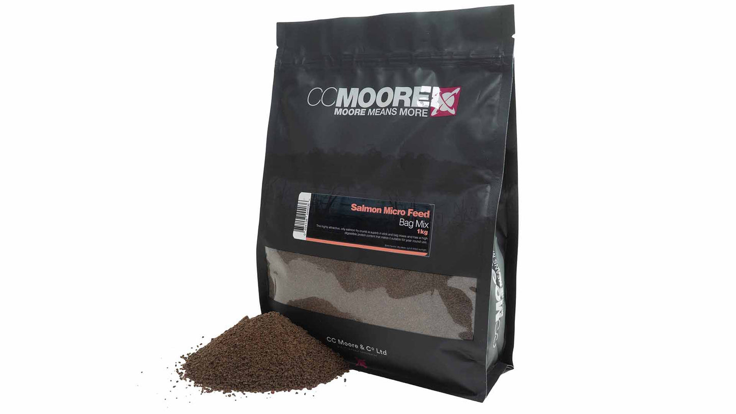 CC MOORE CC MOORE Salmon Micro Feed PVA Bag Mix 1kg - Parkfield Angling Centre