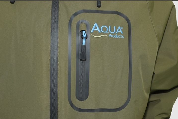 AQUA AQUA F12 Thermal Jacket + Pants Combo *Free 1kg Boilies* - Parkfield Angling Centre
