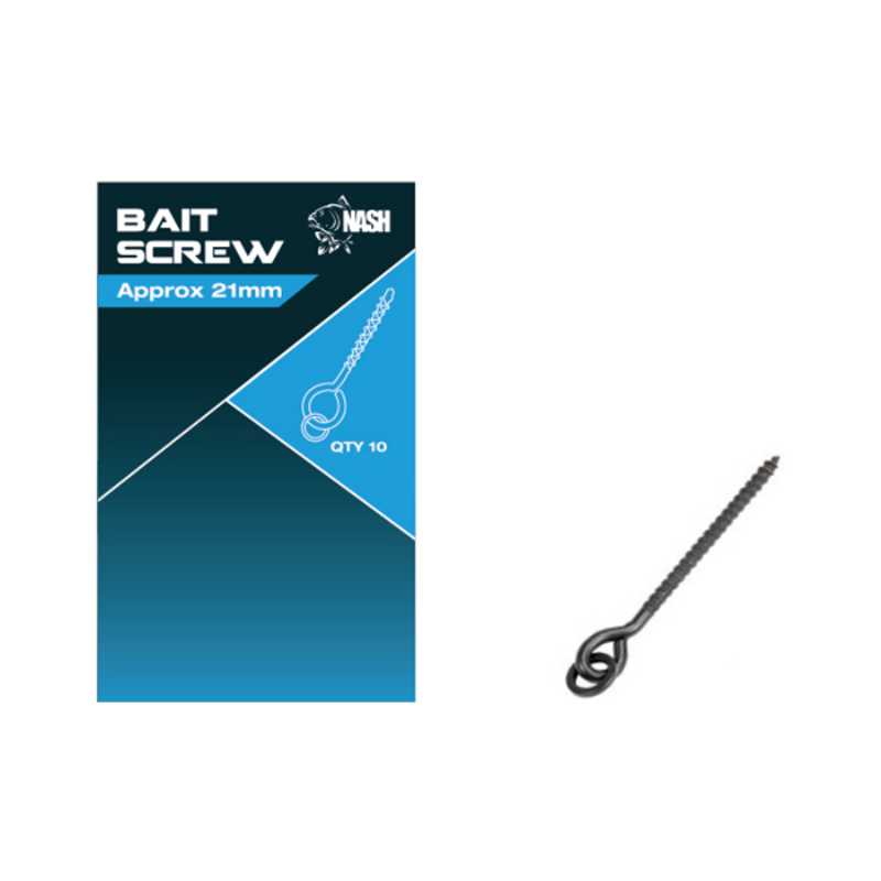 NASH NASH Bait Screw 21mm - Parkfield Angling Centre
