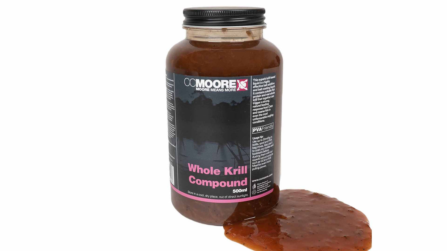 CC MOORE CC MOORE Whole Krill Compound 500ml - Parkfield Angling Centre