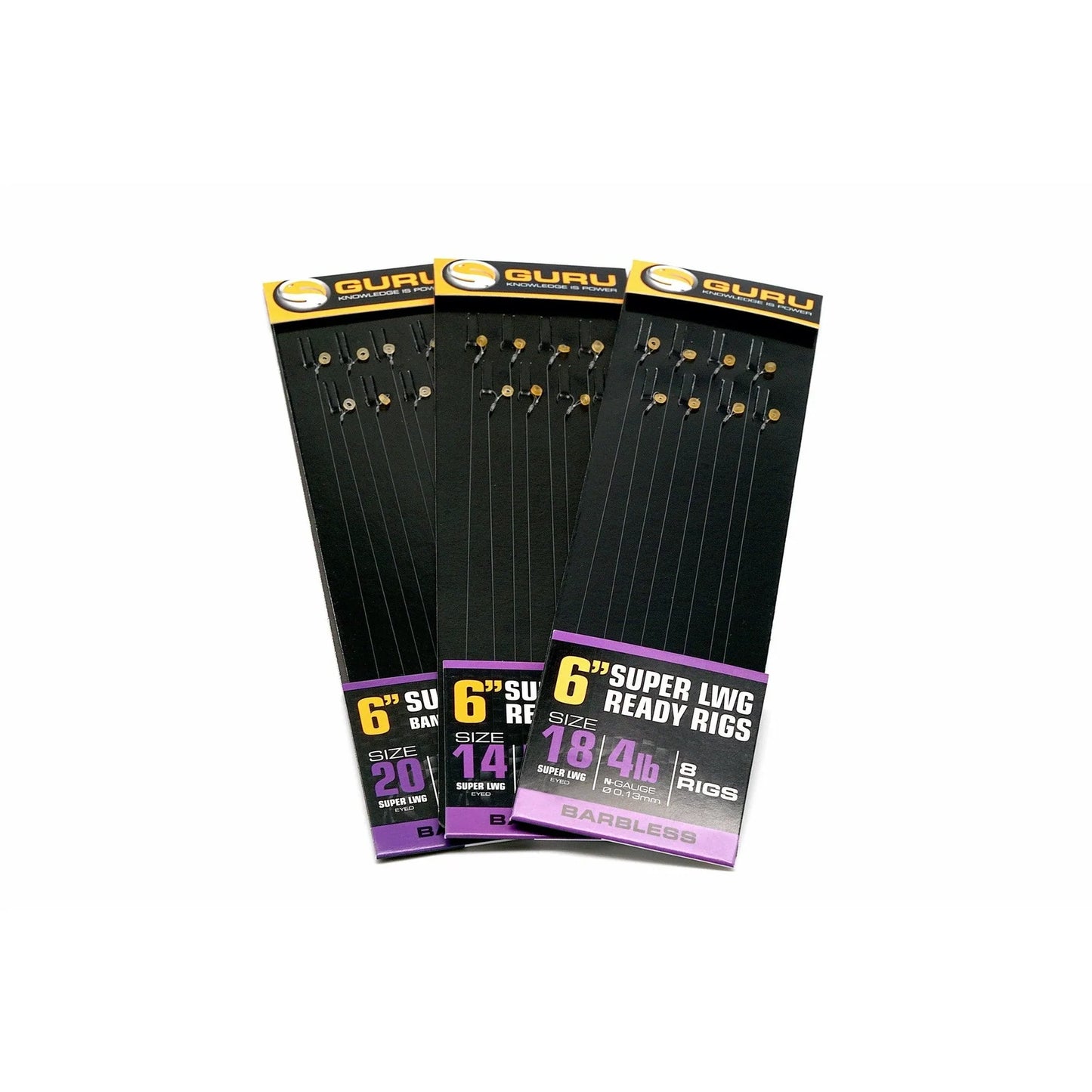 GURU GURU LWG Bait Band Rigs 6" - Parkfield Angling Centre