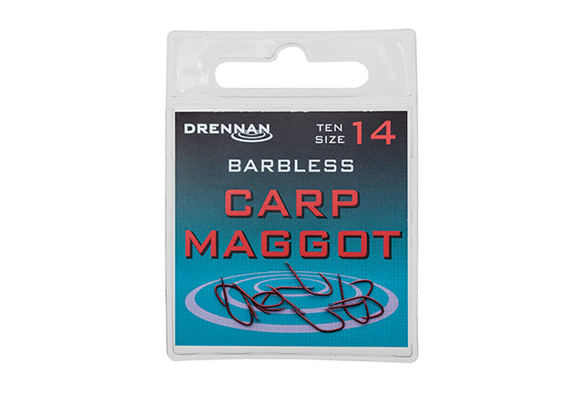 DRENNAN DRENNAN Barbless Carp Maggot - Parkfield Angling Centre