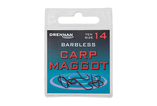 DRENNAN DRENNAN Barbless Carp Maggot  - Parkfield Angling Centre