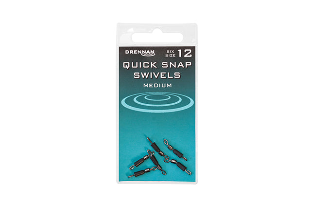 DRENNAN DRENNAN DIL Quick Snap Swivels - Parkfield Angling Centre