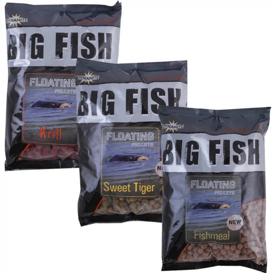 DYNAMITE DYNAMITE Big Fish - Floating Pellets 11mm 1.1kg  - Parkfield Angling Centre