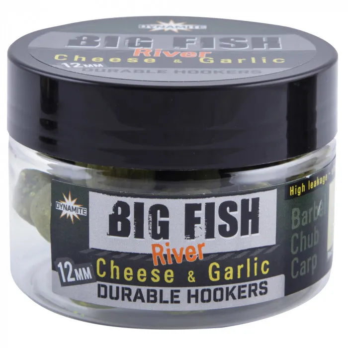DYNAMITE DYNAMITE Big Fish River - Cheese & Garlic Durables 12mm - Parkfield Angling Centre