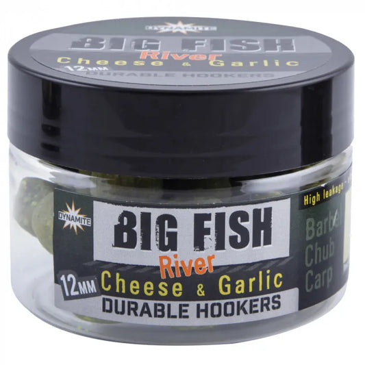 DYNAMITE DYNAMITE Big Fish River - Cheese & Garlic Durables 12mm  - Parkfield Angling Centre