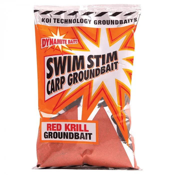 DYNAMITE DYNAMITE Swim Stim - Red Krill Groundbait - Parkfield Angling Centre