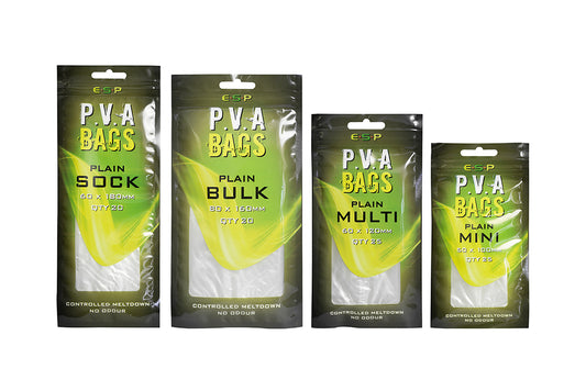 ESP ESP PVA Bag, Mk2 ESP PVA Bag, Mk2, Plain, Mini - Parkfield Angling Centre