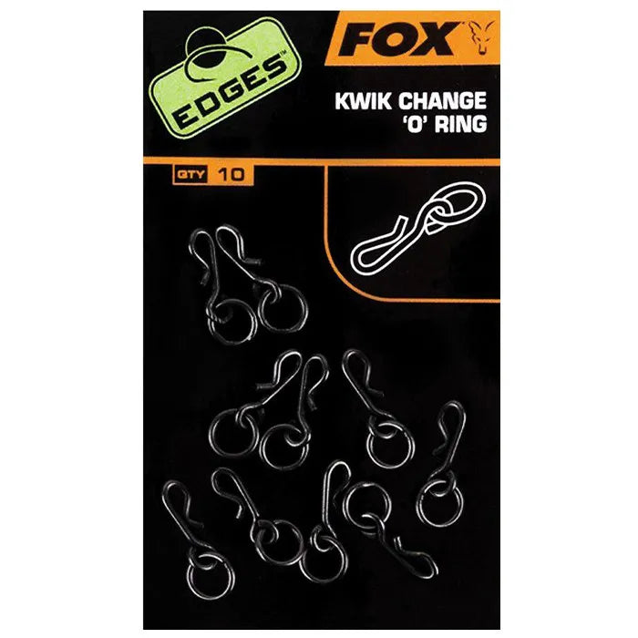 FOX FOX Edges O Ring Kwik Connector x 10 - Parkfield Angling Centre