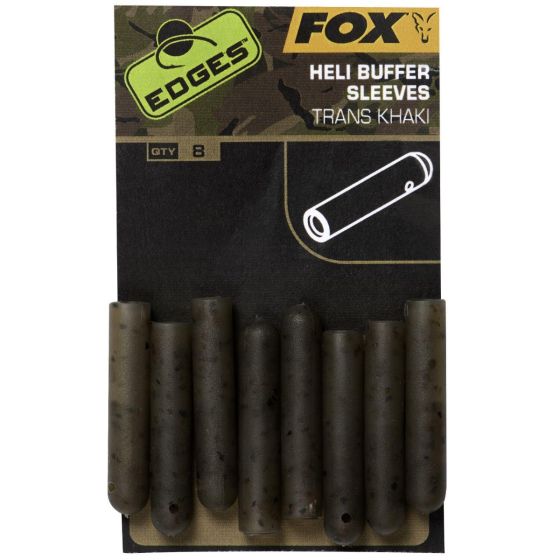 FOX FOX Edges Heli Buffer Sleeves Trans Khaki x 8 - Parkfield Angling Centre