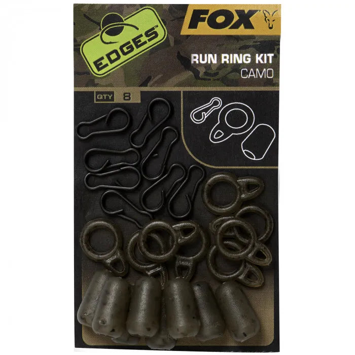 FOX FOX Edges Camo Run Ring Kit x 8 - Parkfield Angling Centre