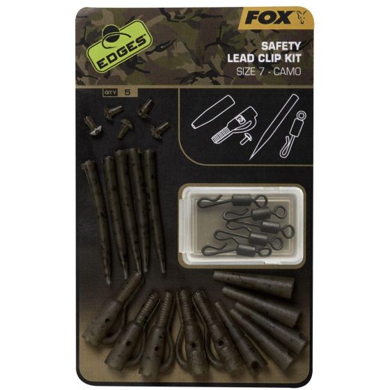 FOX FOX Edges Camo Lead Cip Kit Size 7 - Parkfield Angling Centre