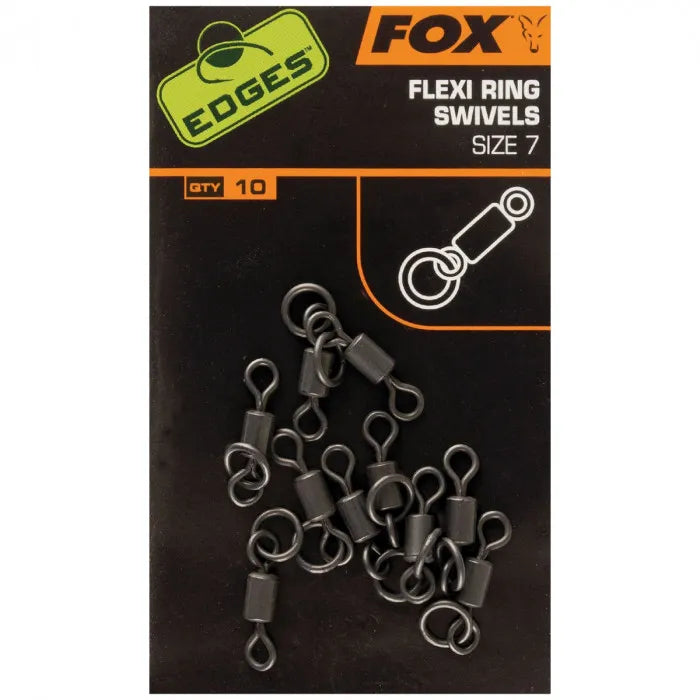 FOX FOX Edges Flexi Ring Swivel FOX Edges Flexi Ring Swivel 7 x 10 - Parkfield Angling Centre