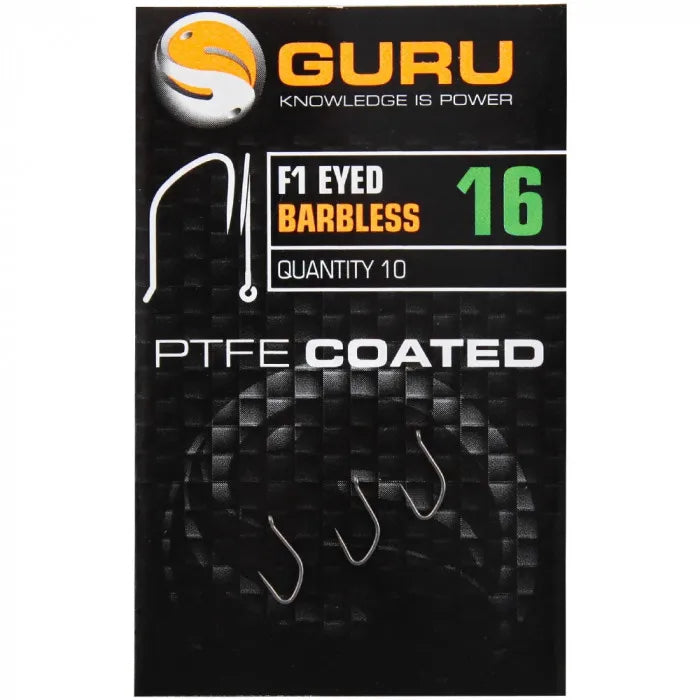 GURU GURU F1 Eyed Hooks - Parkfield Angling Centre