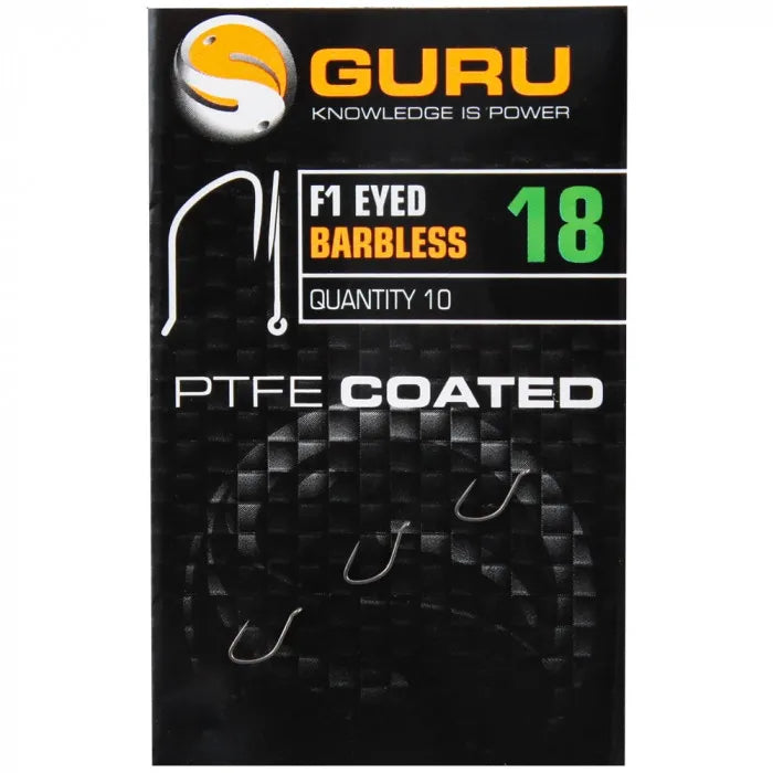 GURU GURU F1 Eyed Hooks - Parkfield Angling Centre