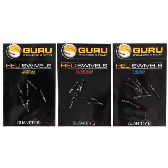 GURU GURU Heli Swivels - Parkfield Angling Centre